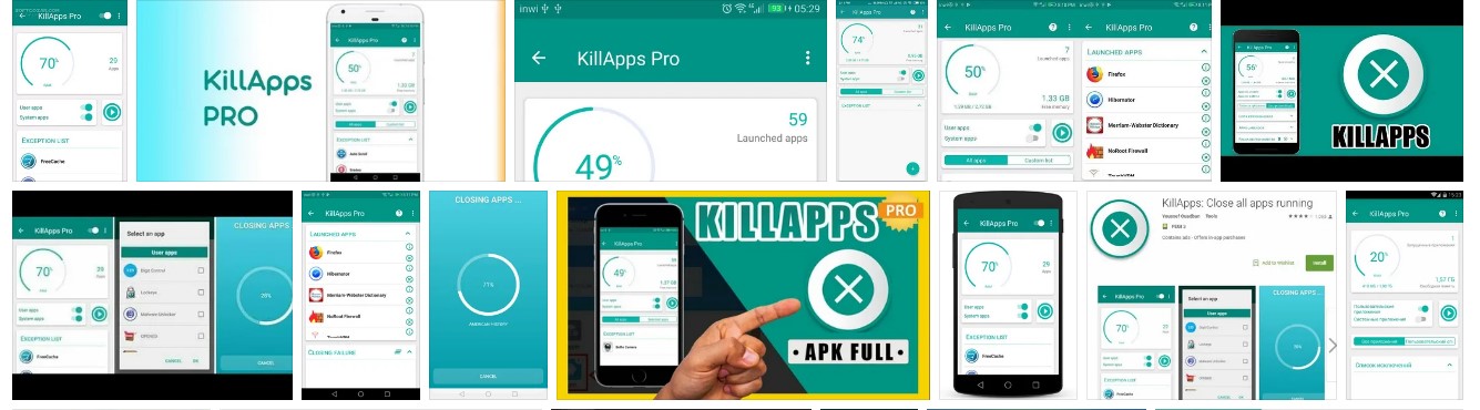 KillApps PRO MOD APK 1.24.4